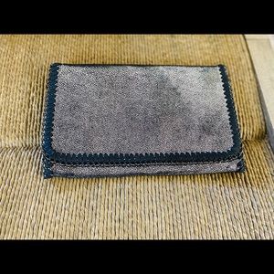 Nordstrom Brand Metallic Clutch